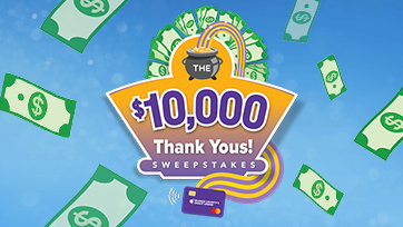 $10k sweepstakes content card