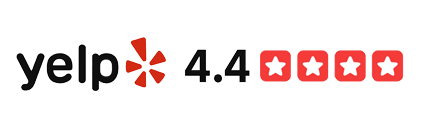 Yelp 4.4 rating